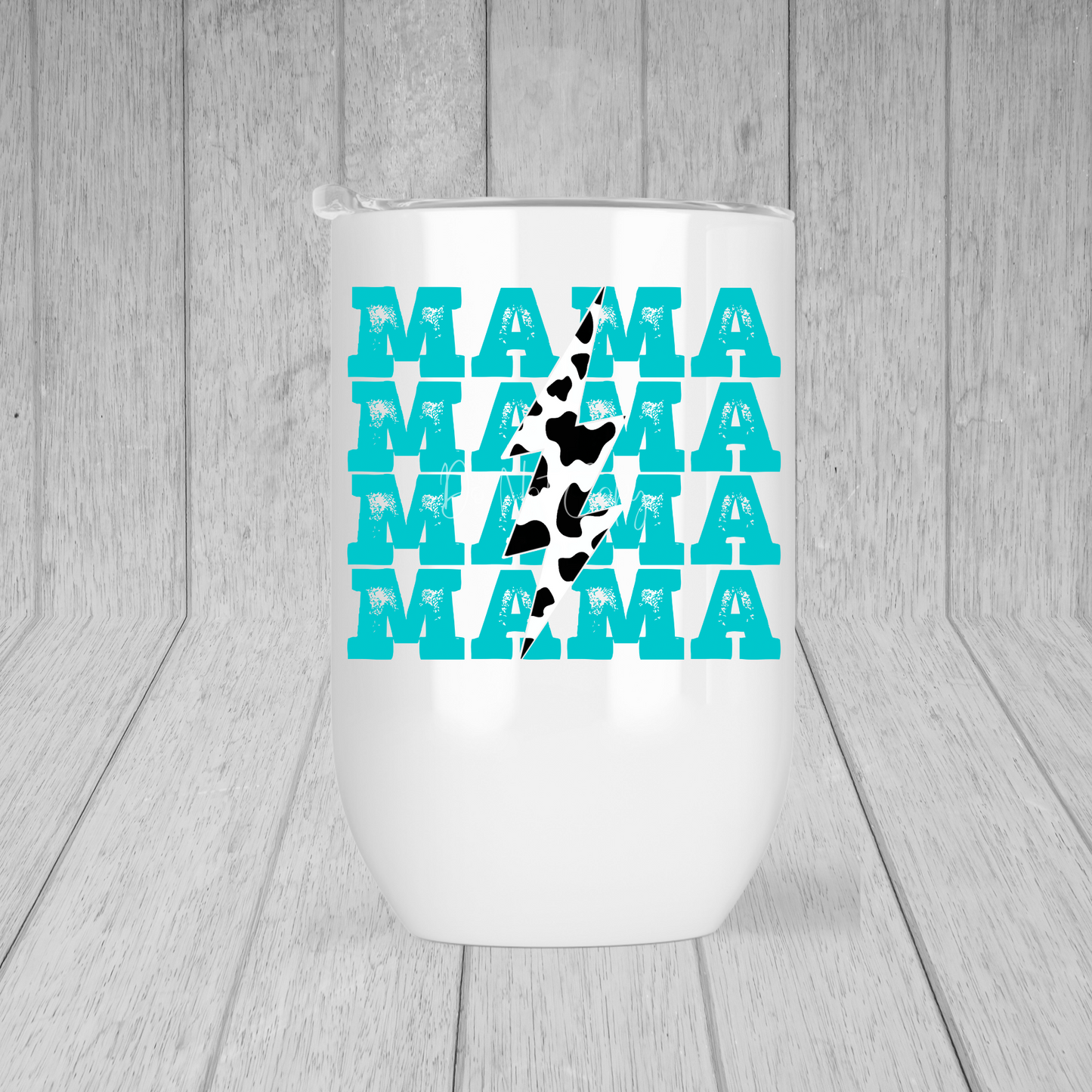 Blue MAMA bolt Lil' Tumbler