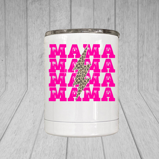 Pink MAMA bolt Lil' Tumbler