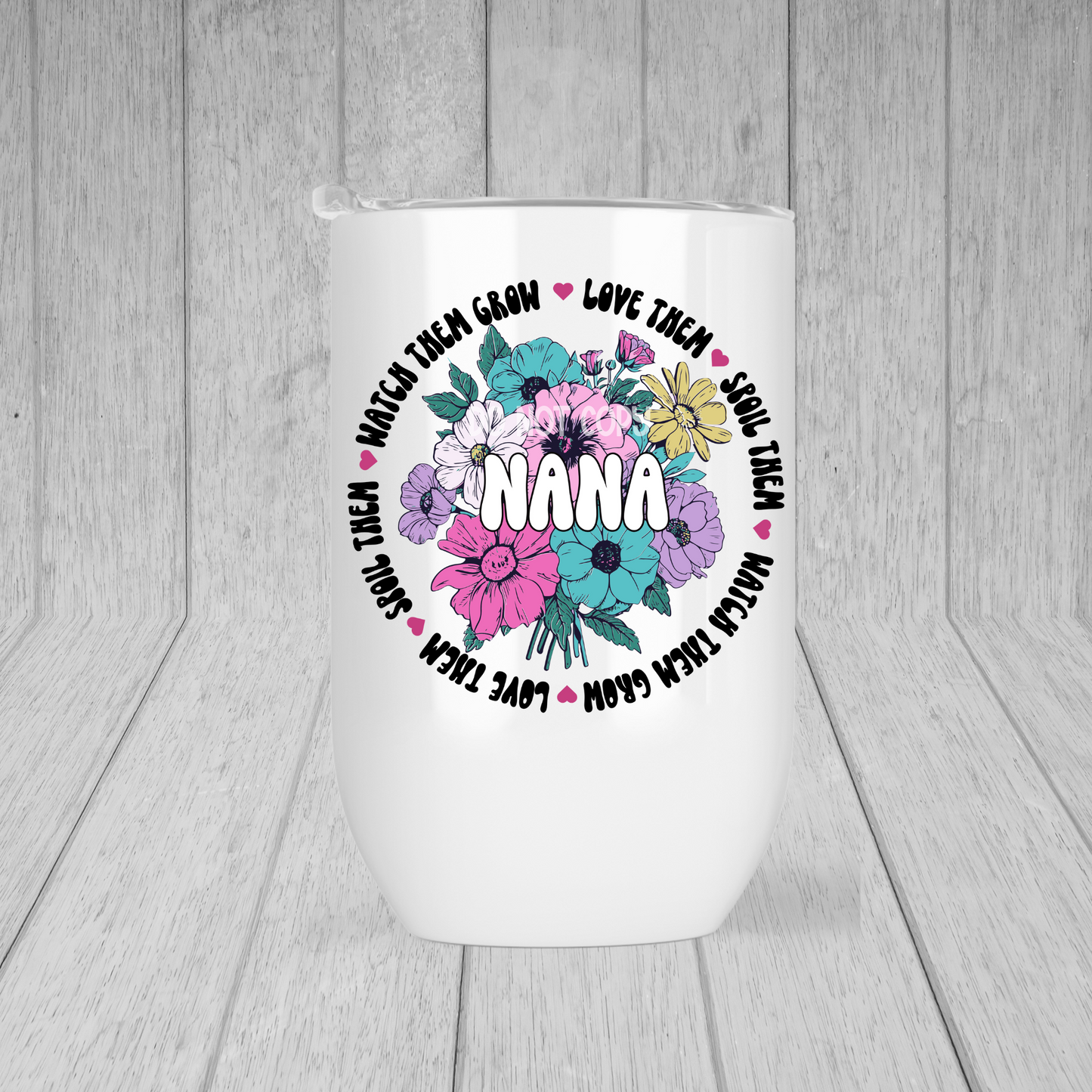 Nana Bright Floral Lil' Tumbler