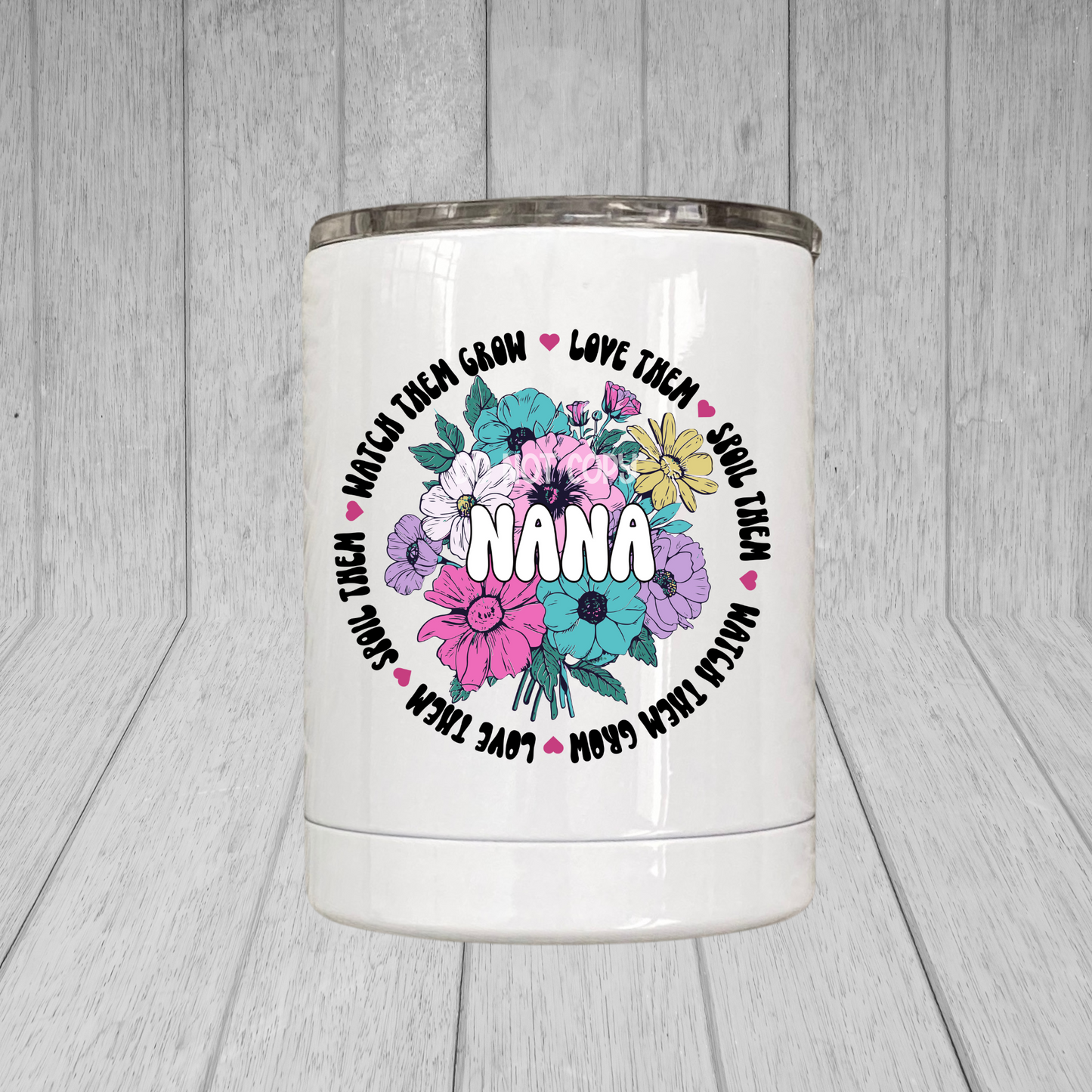 Nana Bright Floral Lil' Tumbler