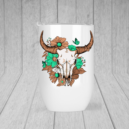 Western Skull Lil' Tumbler