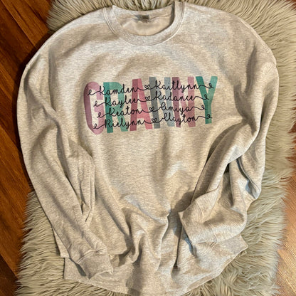 Mama Personalized Sweatshirt