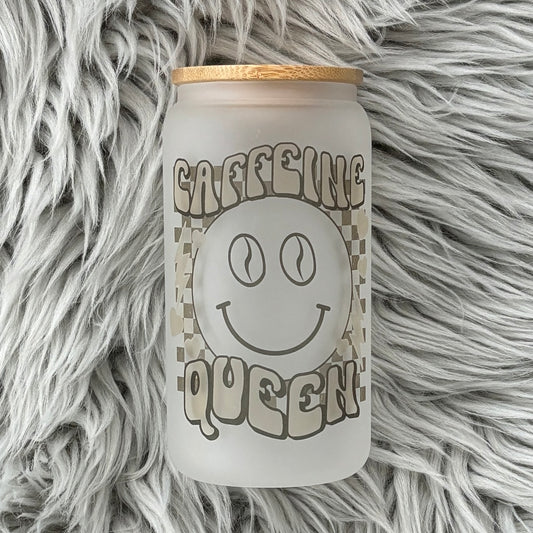 Caffeine Queen Glass Can