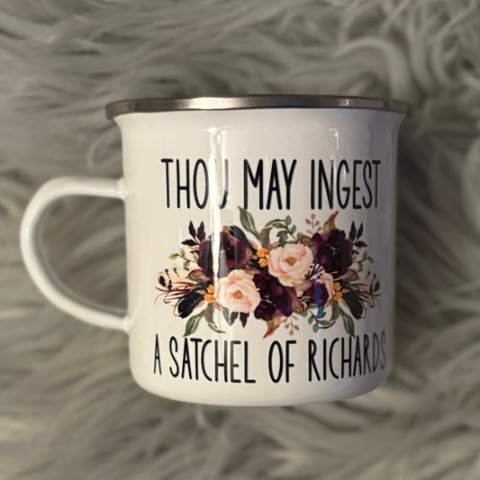 A satchel of Richards MUG