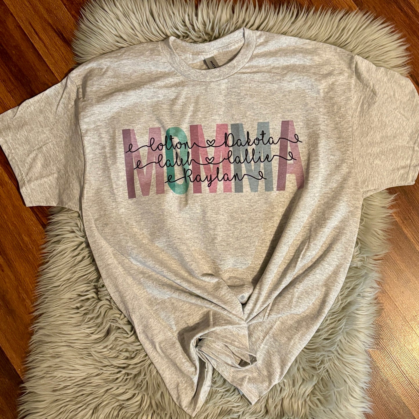 MAMA Personalized Tee Shirt