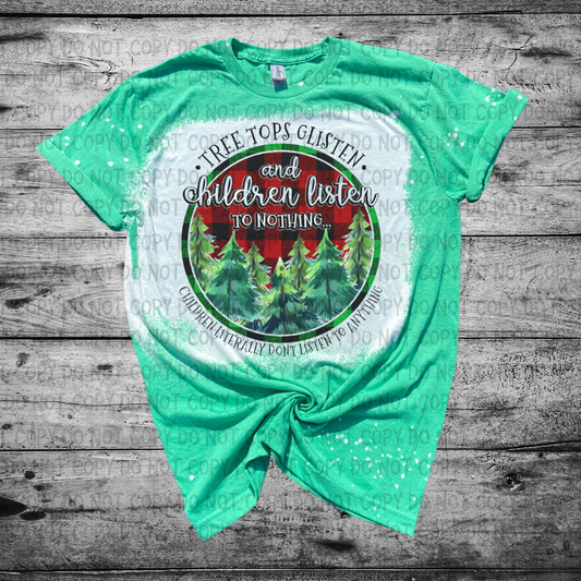 Tree tops glisten Tee