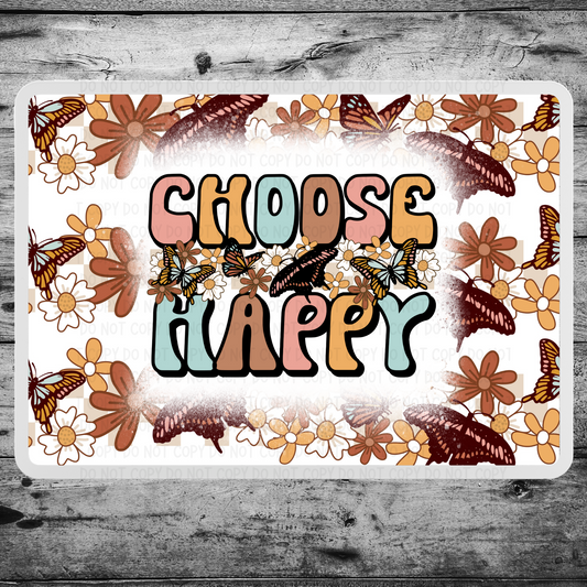 Choose Happy Mouse Pad