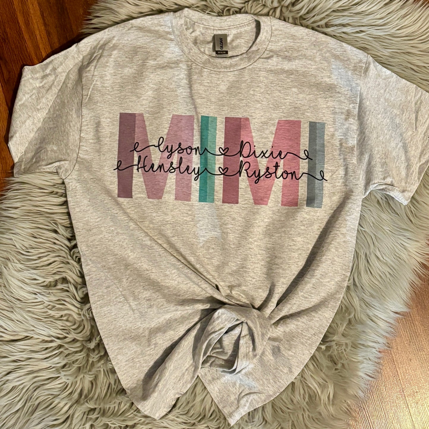 MAMA Personalized Tee Shirt