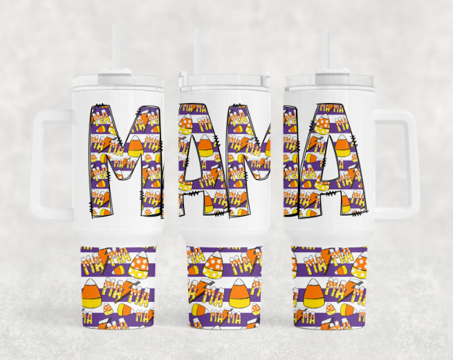 Candy Corn Mama 40oz Tumbler