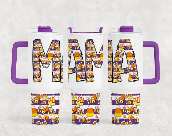 Candy Corn Mama 40oz Tumbler