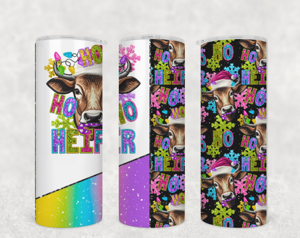 Ho Ho Heifer Tumbler