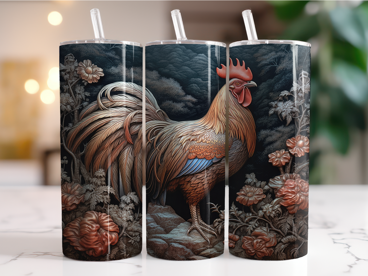 Chicken 3D Tumbler