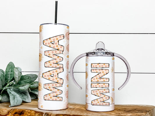 Mini & Me Happy Mama Mini Tumbler Set