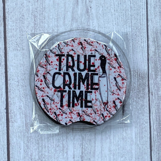 True Crime Time Car Coaster Set