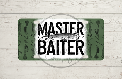 Master Baiter License Plate