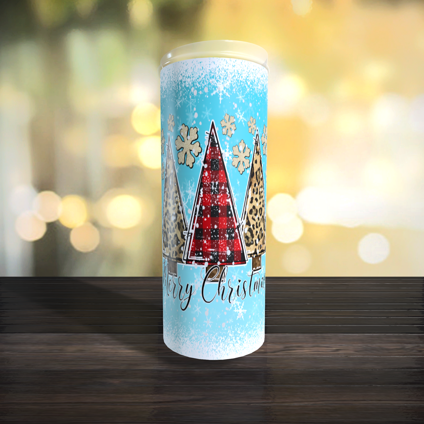 Merry Christmas Trees TUMBLER