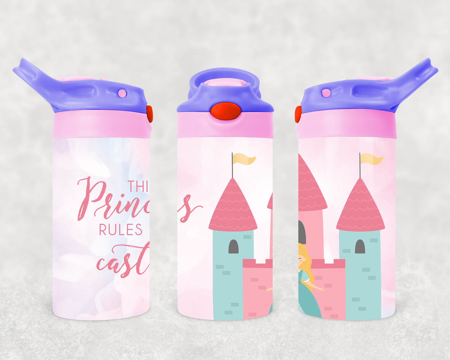 Princess rules castle Kids Tumbler