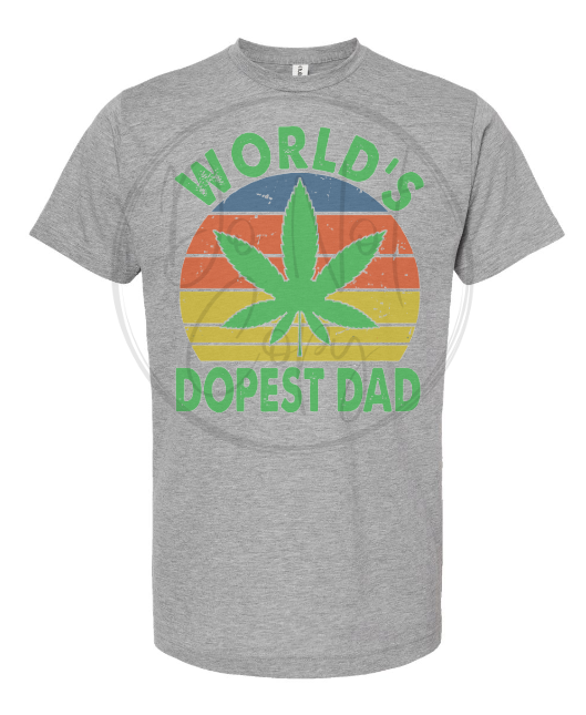 WORLD'S DOPEST DAD Tee