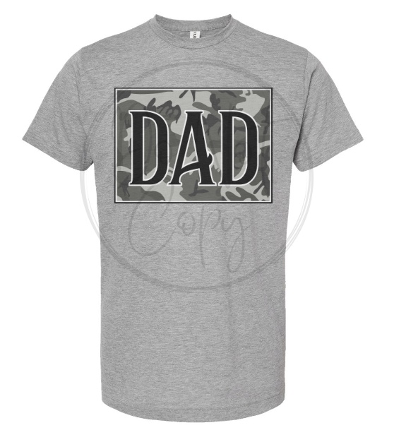 DAD CAMO Tee