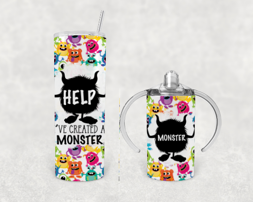 Mini & Me I've created a monster Tumbler Set