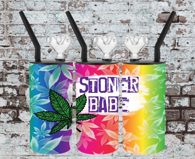 Stoner Babe Hookah Tumbler