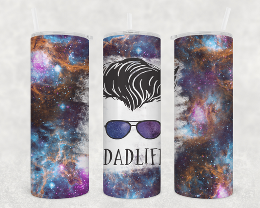 Dad Life Galaxy Tumbler