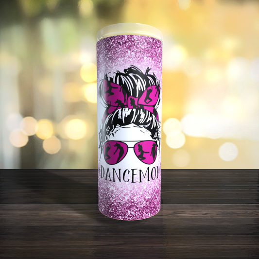 Dance Mom Pink Tumbler