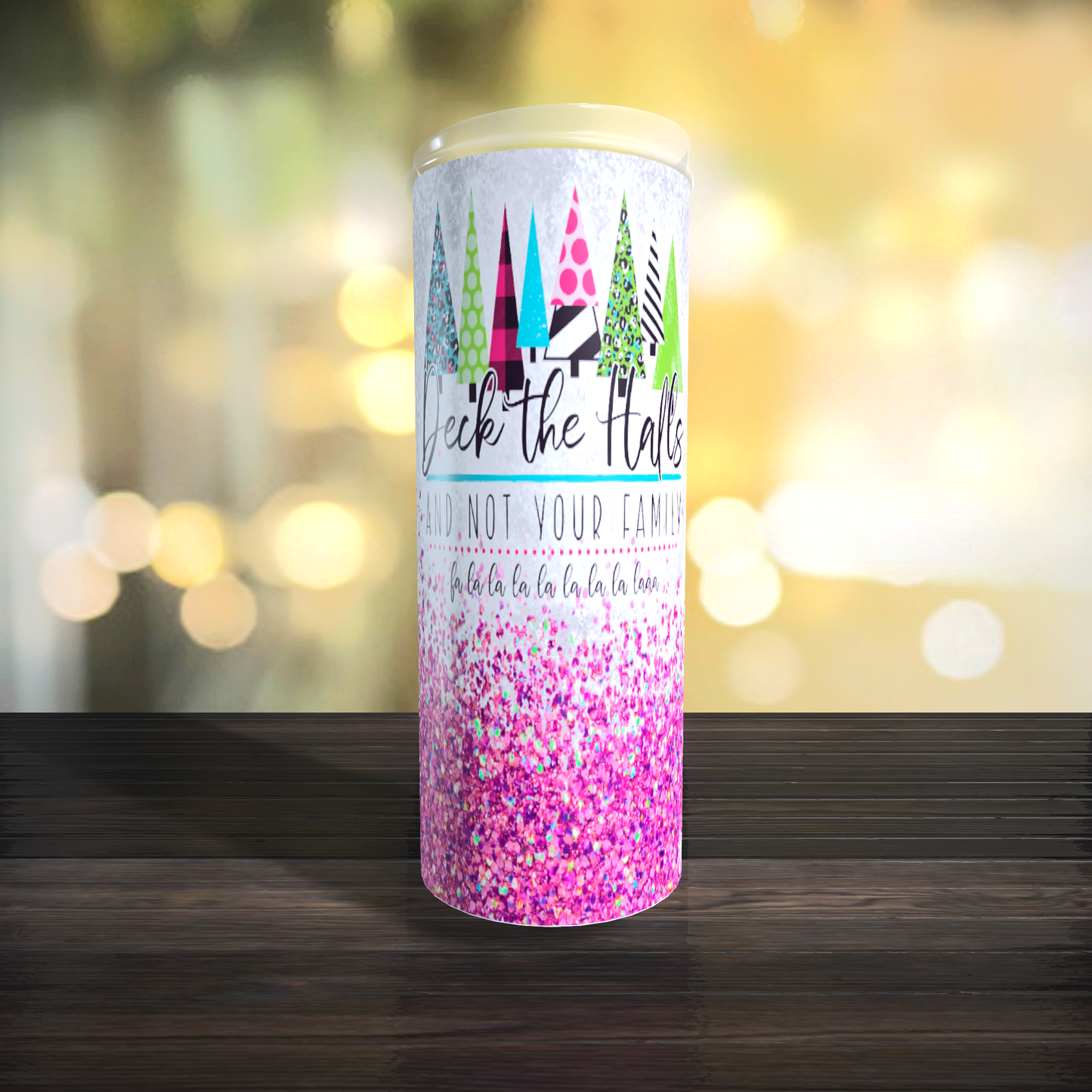 Deck The Halls TUMBLER