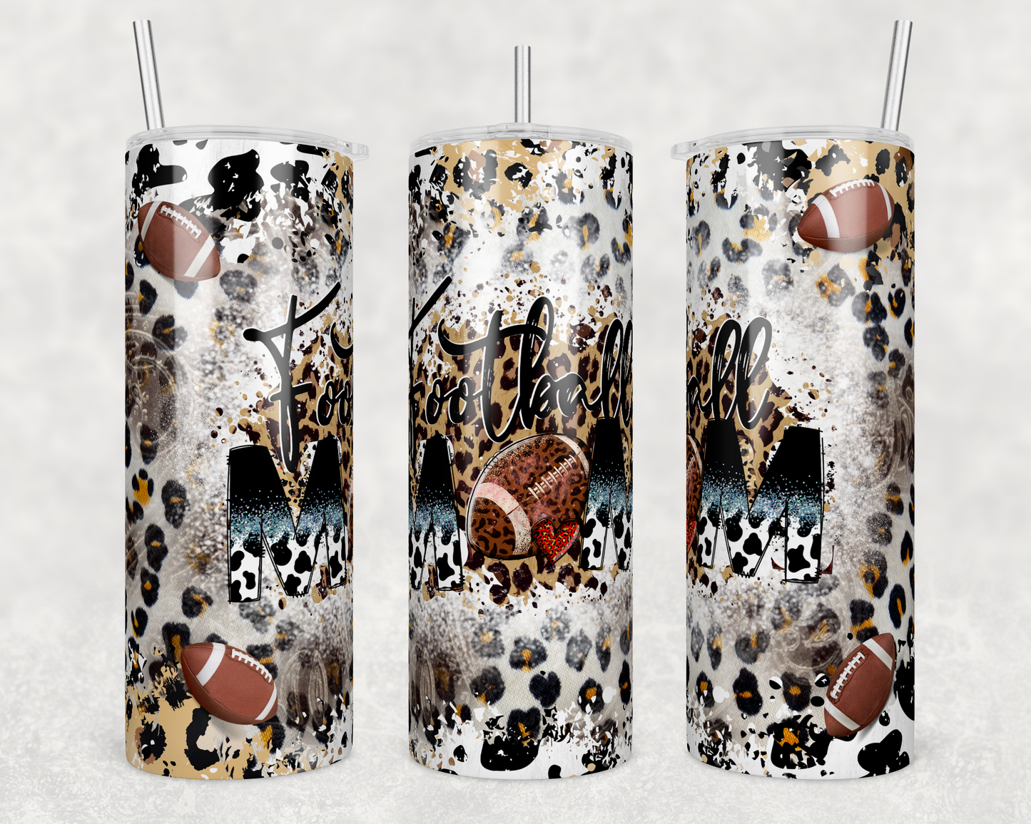 Football Mom Tumbler