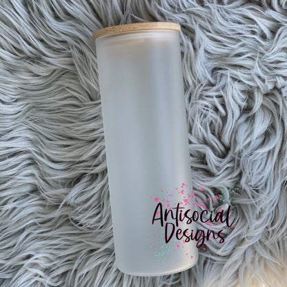 25oz BLANK GLASS CANS FOR SUBLIMATION