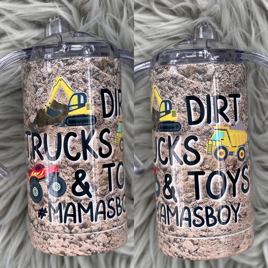 Dirt, Trucks, & Toys Kids Tumbler