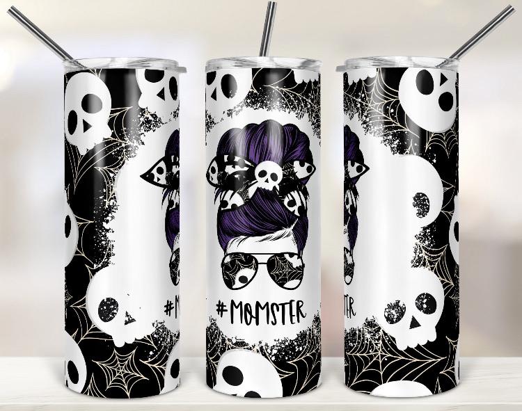 Momster skulls  Tumbler