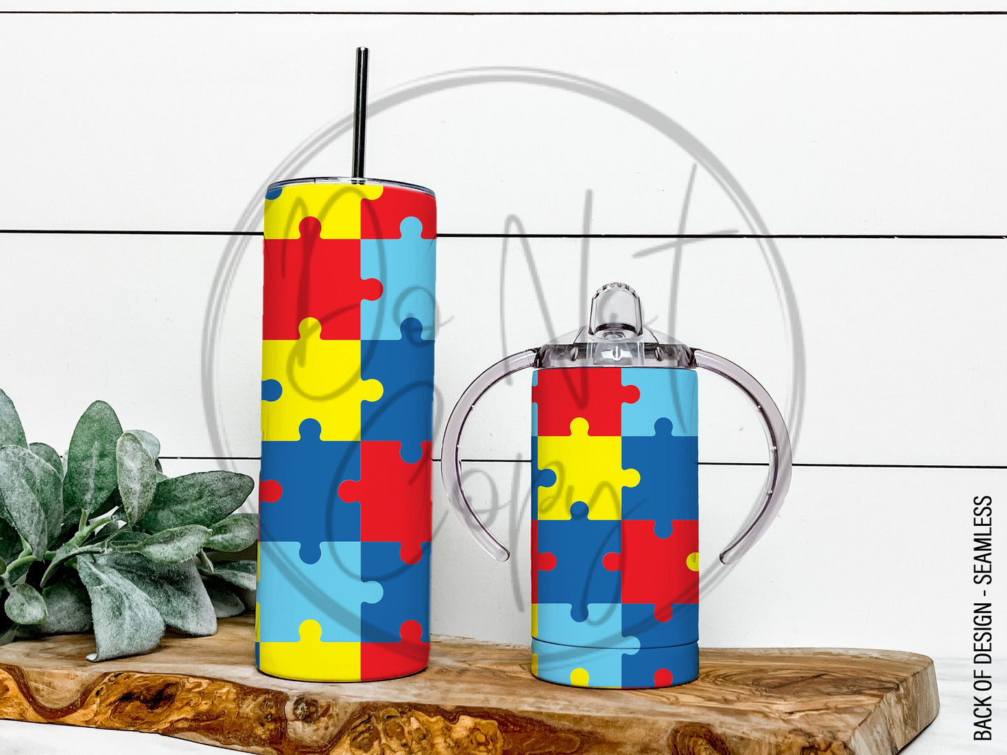 Mini & Me Autism Mama Mini Tumbler Set