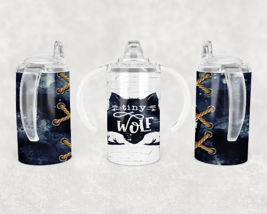 Mini & Me Raising Tiny Wolves Tumbler Set